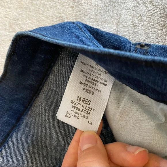 Levi’s 511 slim size 27 dark wash jeans - Picture 8 of 8